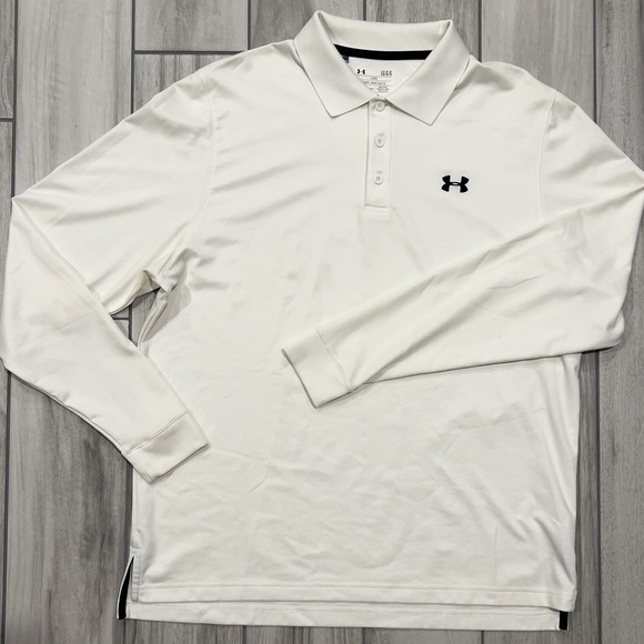Under Armour Other - Under Armour Collared Polo Neck Jumper Pullover Top Men Size Large
